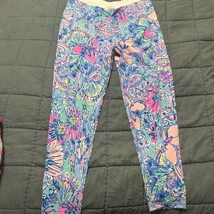 Lilly Pulitzer Colorful Floral Leggings